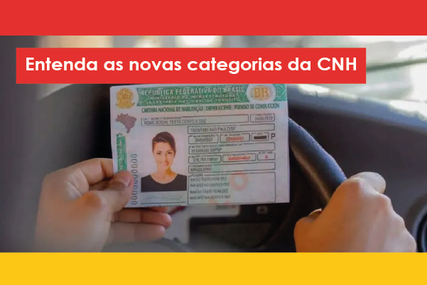 Nova CNH 2025 Categorias A1 B1 C1