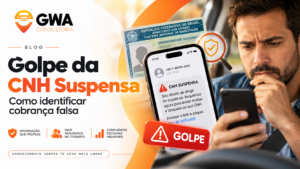 golpe da CNH suspensa